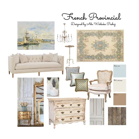 French Province Interior Design Mood Board by Carollada on Style Sourcebook