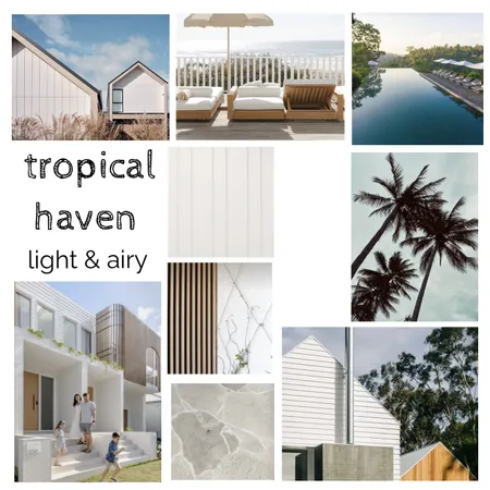 Tropical haven - light & airy Interior Design Mood Board by Gybe Interiors on Style Sourcebook