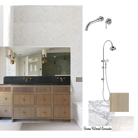 Snow Wood Ensuite Interior Design Mood Board by House of Cove on Style Sourcebook
