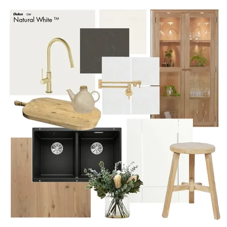 Kitchen Interior Design Mood Board by Massey & Co Designs on Style Sourcebook