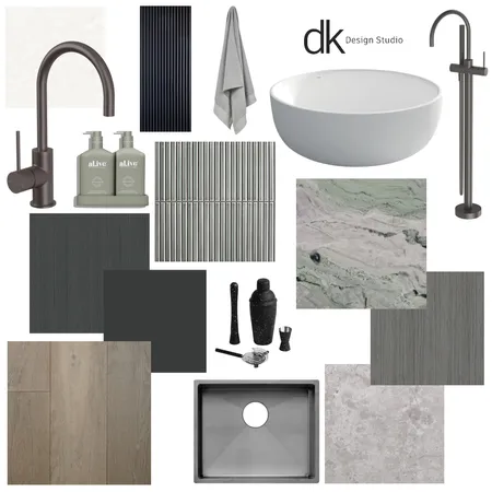 Curve House Materials Interior Design Mood Board by DKD on Style Sourcebook