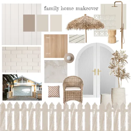 The Exterior - Family Home Makeover Interior Design Mood Board by Andrew Bowen on Style Sourcebook