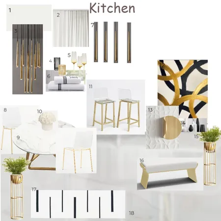 Kitchen Assignment Interior Design Mood Board by IDI Student on Style Sourcebook