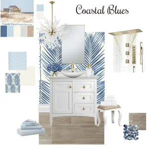 Coastal Blues Interior Design Mood Board by SanvilaO on Style Sourcebook