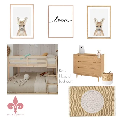 Twins Bedroom Interior Design Mood Board by Charlemont Style Studio on Style Sourcebook