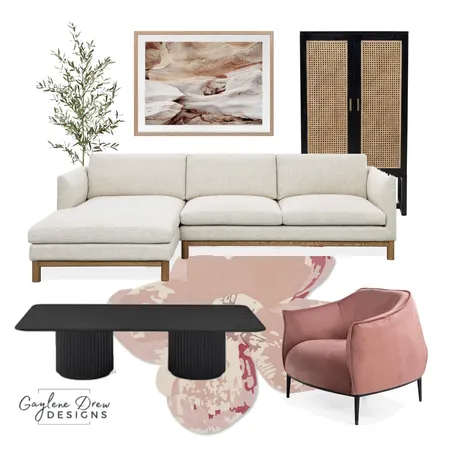 Classy Living room Interior Design Mood Board by Gaylene Drew Designs on Style Sourcebook