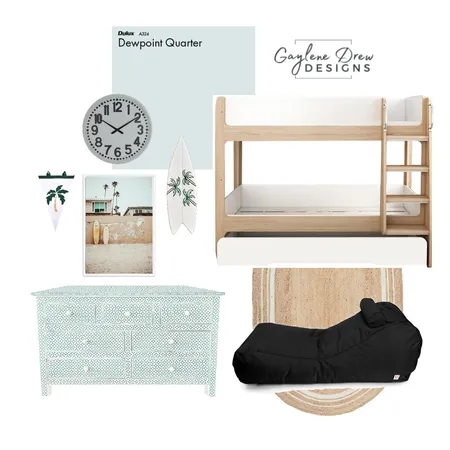 Kids bedroom Interior Design Mood Board by Gaylene Drew Designs on Style Sourcebook