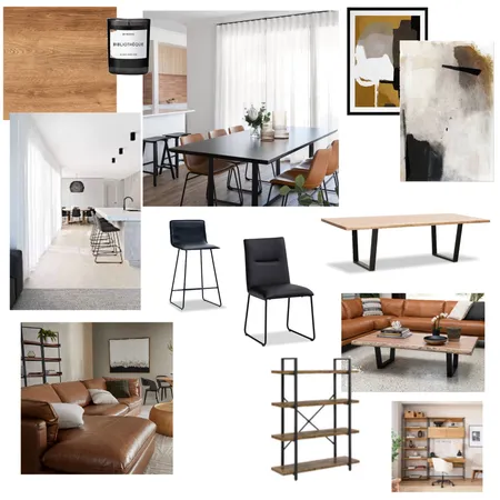 Living Area Interior Design Mood Board by ashleybiggar on Style Sourcebook