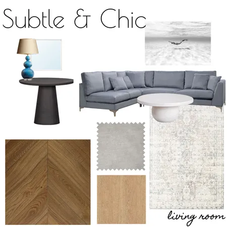 SUBTLE & CHIC - Living Interior Design Mood Board by RLInteriors on Style Sourcebook