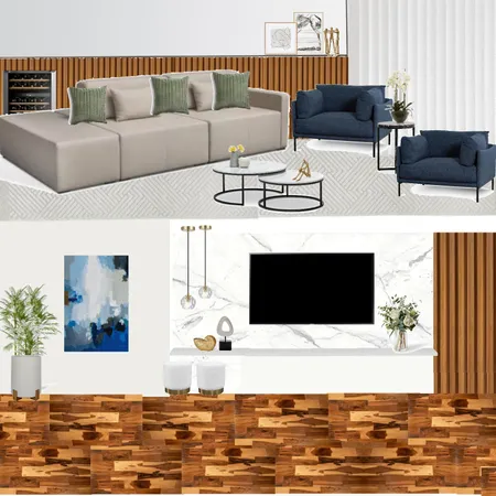 Sala Denise Interior Design Mood Board by Tamiris on Style Sourcebook