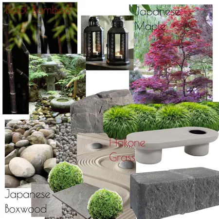 Japanese Zen Mood Board Interior Design Mood Board by Brie on Style Sourcebook