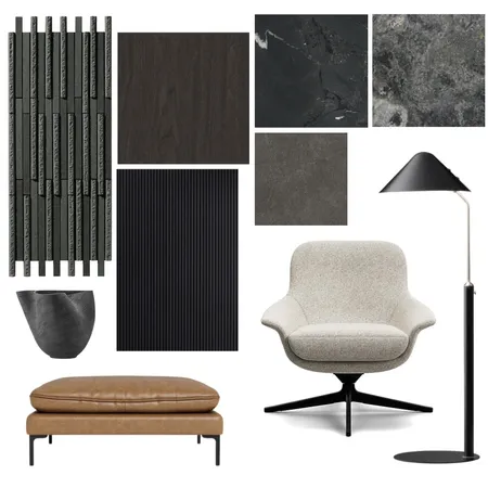 Moody Luxe Interior Design Mood Board by DKD on Style Sourcebook