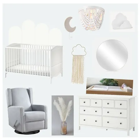Madi's Dreamy Nursery Interior Design Mood Board by Brianne.marie.gisele on Style Sourcebook