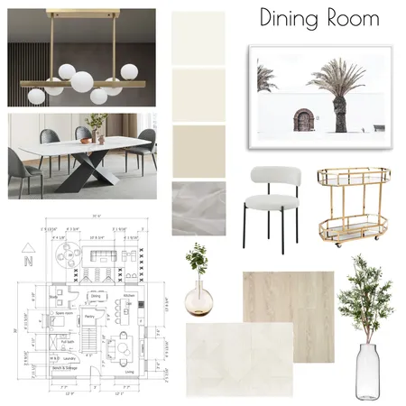 Upscale Dining Room Interior Design Mood Board by Brianne.marie.gisele on Style Sourcebook