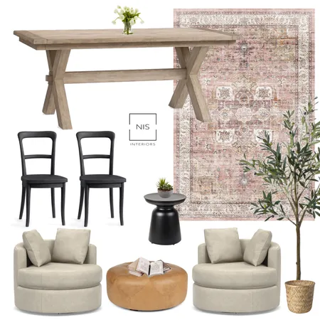 Haddon Hill - 3-Season room (dining + nook) A2 Interior Design Mood Board by Nis Interiors on Style Sourcebook