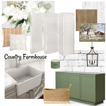 Country Farmhouse Interior Design Mood Board by stephaniej02 on Style Sourcebook