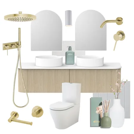 Bathrooms Interior Design Mood Board by serenaschutte@gmail.com on Style Sourcebook