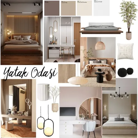 Yatak Odası Interior Design Mood Board by MİRAY on Style Sourcebook