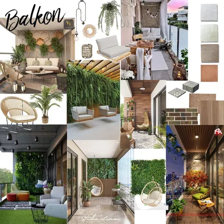 Balkon Interior Design Mood Board by MİRAY on Style Sourcebook