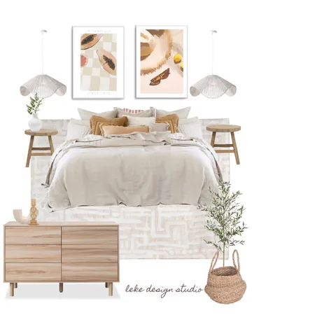 Coastal bedroom Interior Design Mood Board by House of Leke on Style Sourcebook