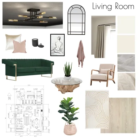 Welcoming Living Room Interior Design Mood Board by Brianne.marie.gisele on Style Sourcebook