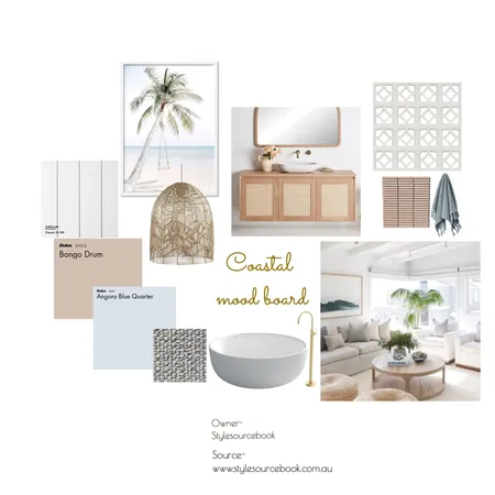coastal mood board Interior Design Mood Board by SBlock on Style Sourcebook