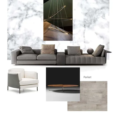Modul 7 - koloritna sema A zadatak 1 Interior Design Mood Board by jelenamijatovic on Style Sourcebook