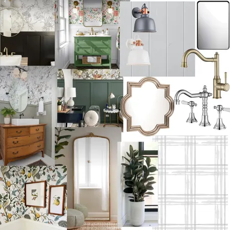 Country Bathroom Interior Design Mood Board by skyebagley@hotmail.com on Style Sourcebook