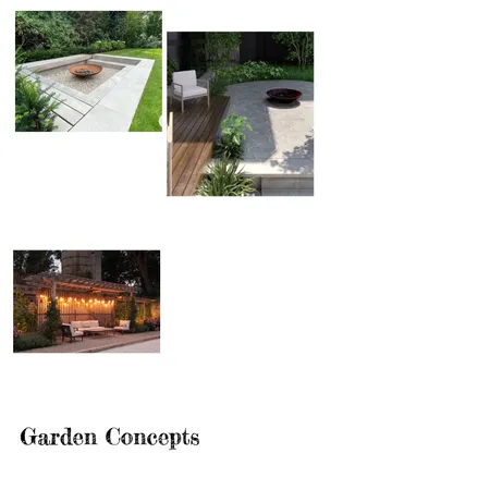 Back Garden concepts Interior Design Mood Board by Small Interiors on Style Sourcebook