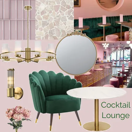 Cocktail Lounge Interior Design Mood Board by Natalie Holland on Style Sourcebook