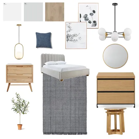 Bedroom 1 Interior Design Mood Board by minahanna on Style Sourcebook