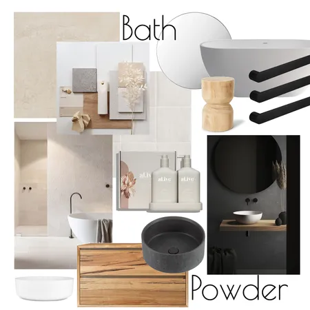 bath + powder Interior Design Mood Board by britt.mahoney on Style Sourcebook