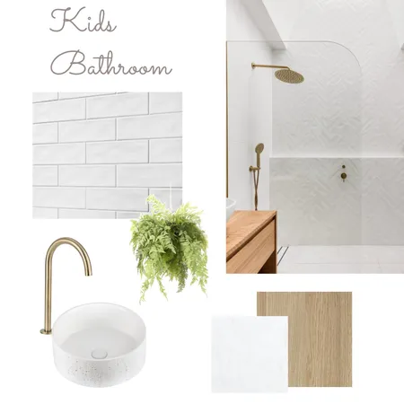 Kids Bathroom Interior Design Mood Board by Sarah Wilson Interiors on Style Sourcebook