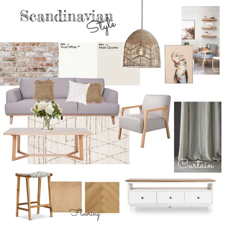 scandinavian 1 Interior Design Mood Board by nana503 on Style Sourcebook