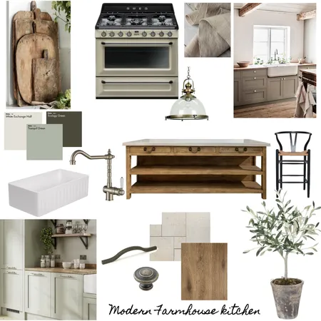 Farmhouse kitchen Interior Design Mood Board by otjiwa@gmail.com on Style Sourcebook