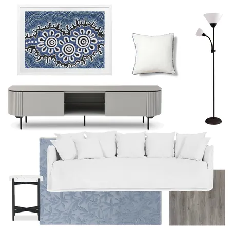 Blue Hues Interior Design Mood Board by Style Sourcebook on Style Sourcebook