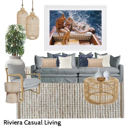 Riviera Casual Living Interior Design Mood Board by St. Barts Interiors on Style Sourcebook