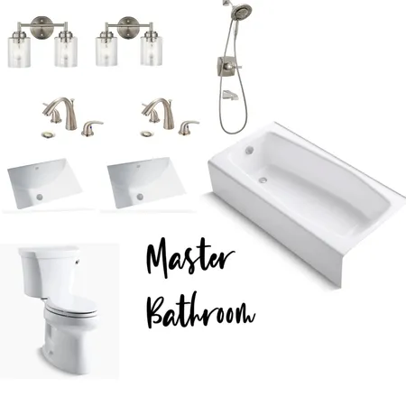 Lombardi Master Bathroom Interior Design Mood Board by alyssa.marmolejo on Style Sourcebook