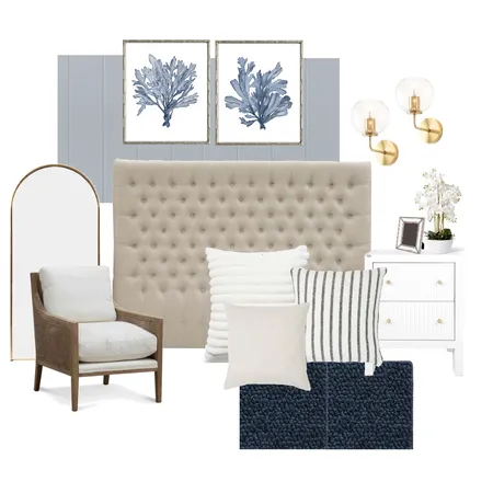 Blue Lagoon Bedroom Interior Design Mood Board by JCFinlayson on Style Sourcebook