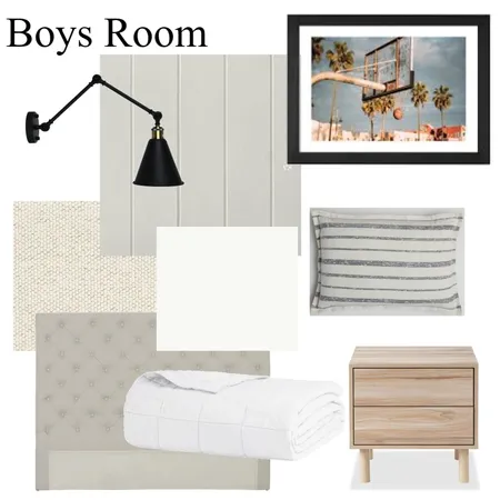 Boys Room Interior Design Mood Board by Debz West Interiors on Style Sourcebook