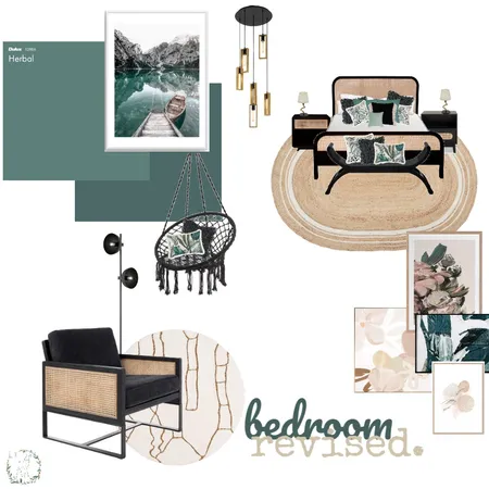 duck egg med bed Interior Design Mood Board by Laurel and Fawne on Style Sourcebook