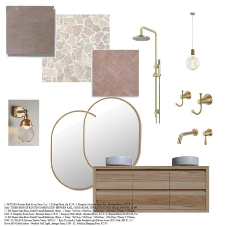 bathroom Interior Design Mood Board by olka.designSTUDIO on Style Sourcebook