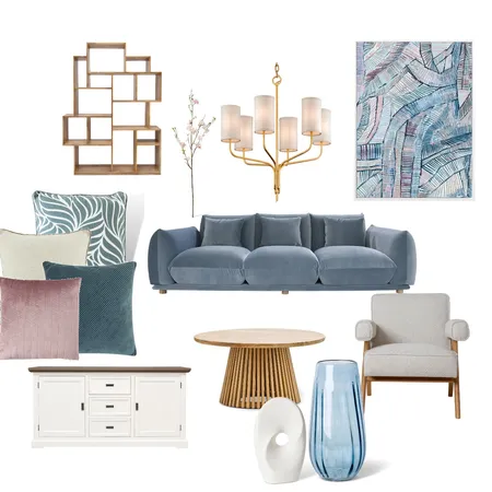 סלון Interior Design Mood Board by adir on Style Sourcebook