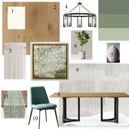 DiningRoom Interior Design Mood Board by sermowens on Style Sourcebook