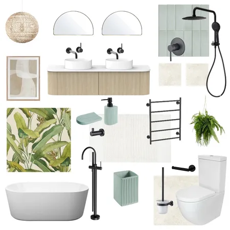 Bathroom Idea by Pear Rastgul Interior Design Mood Board by pear.kongarsa@tradelink.com.au on Style Sourcebook