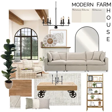 MODERN FARMHOUSE LIVING ROOM 2 Interior Design Mood Board by juliapiroh on Style Sourcebook