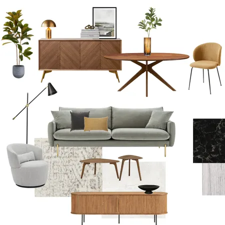 Bronwyn 4 Interior Design Mood Board by CASTLERY on Style Sourcebook