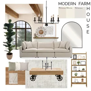 MODERN FARMHOUSE LIVING ROOM F Interior Design Mood Board by juliapiroh on Style Sourcebook