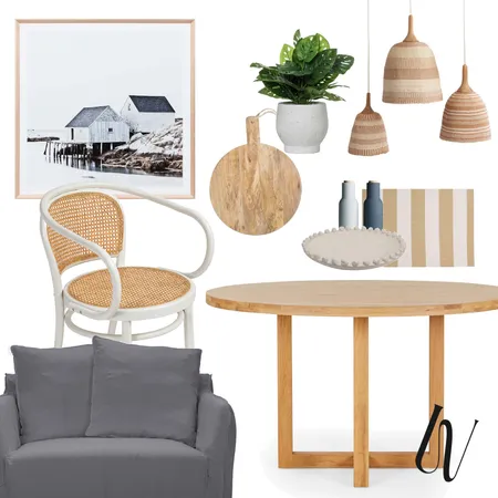 Coastal Open Plan Concept | July 2023 Interior Design Mood Board by Wholesome by Design on Style Sourcebook