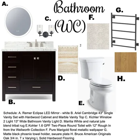 bathroom Interior Design Mood Board by alyssa.marmolejo on Style Sourcebook